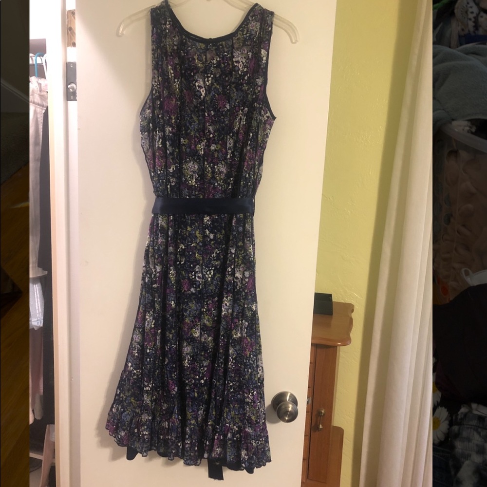 Christopher and Banks floral dress size 16